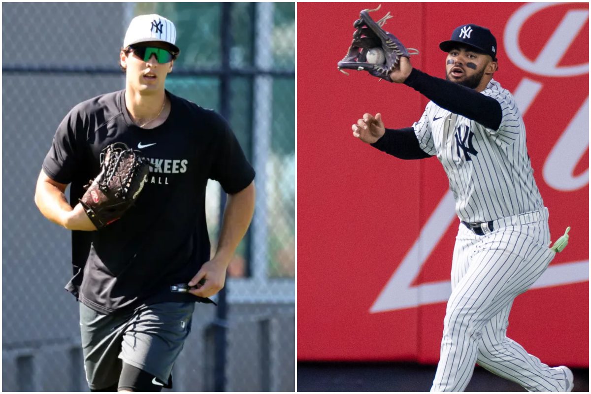 El GM de los Yankees, Cashman, confirmó que tanto Jasson Domínguez como Spencer Jones irán a la Triple A después del campamento de Entrenamiento de Primavera en Tampa, Fl. 13 de febrero de 2026. 