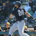 Jasson Domínguez is pictured during the Yankees’ Feb. 23 Grapefruit League game.