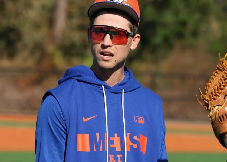 Ex-Yankees and now Mets reliever Luke Weaver is at the Spring Training camp in Port St. Lucie, Feb. 9, 2026.