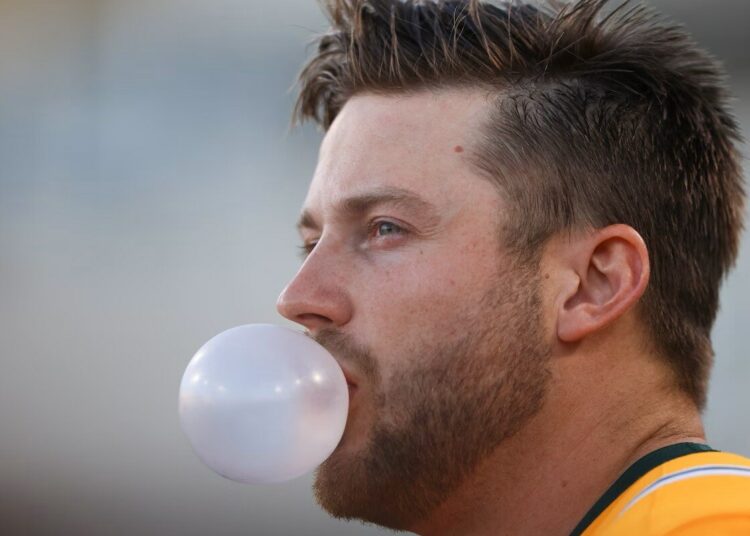 Playing for the Athletics the last two seasons infielder/outfielder Max Schuemann hit .212 with nine HR playing 234 games.