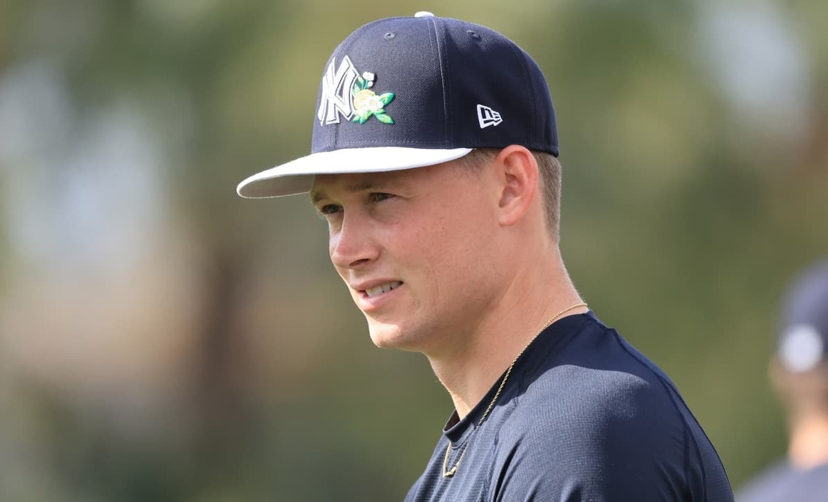 The New York Yankees rotation star Will Warren in Feb, 2026, in Tampa, Fl.