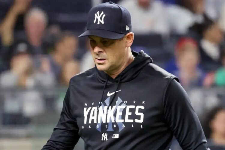 Aaron Boone said he has not been told about his job security entering the final week of the Yankees’ season.