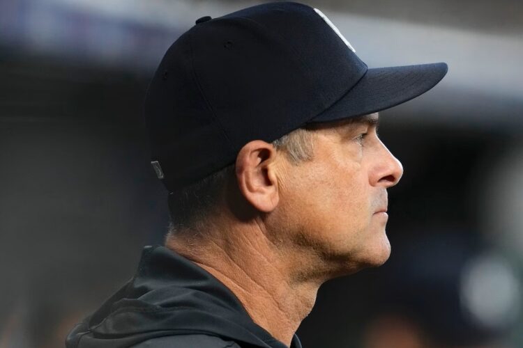Aaron Boone is beginning his ninth year as Yankees manager without a championship.