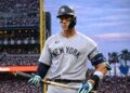 Yankees captain Aaron Judge got four strikeouts in 7-0 win over the Giants in San Francisco, March 25, 2026.