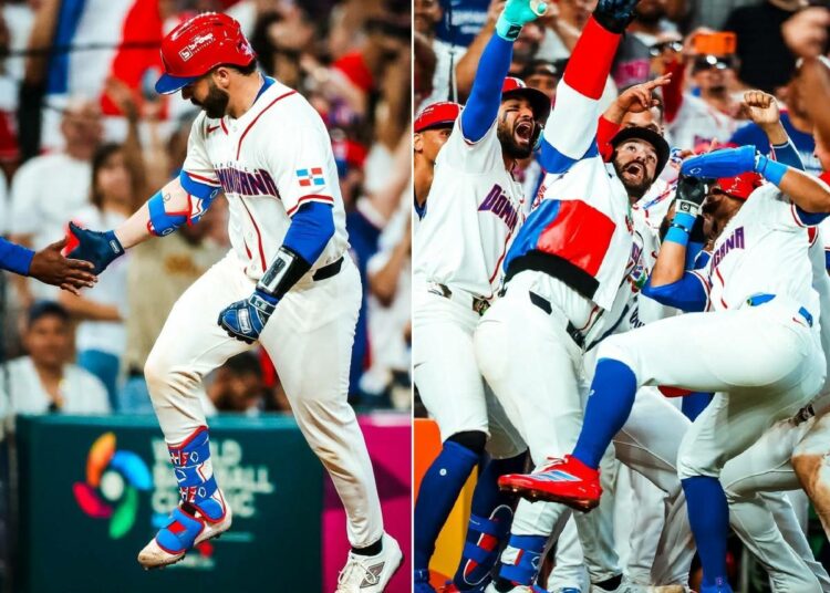 Yankees catcher Austin Wells celebrates after his walk-off homer helped