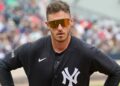 Cody Bellinger during the Yankees’ spring training game against the Braves on Feb. 26, 2026.