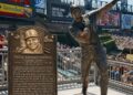 The satute and Hall of Fame accrdiation of Chicago White Sox legend Frank Thomas.