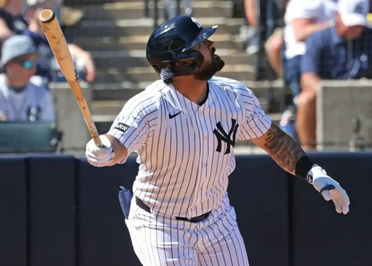 Jasson Dominguez is going to start the year in Triple-A.