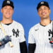 Yankees top sluggers Aaron Judge and Giancarlo Stanton are first and fifth in homers hit by active players until 2026 Opening Night.