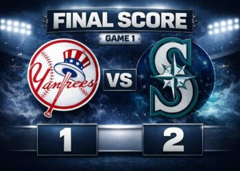 The Yankees lost 1-2 to the Mariners at T-Mobile Park, Seattle, on March 30, 2026.