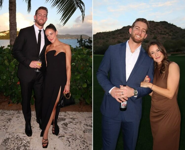 Ryan McMahon is with wife Natalie in 2025.