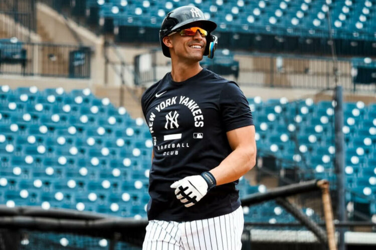 Randal Grichuk finally gets a Yankees bench berth on March 21, 2026, four days ahead of the regular season.