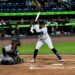 Yaankees shortstop Anthony Volpe hits a home run at PNC Field in his first Triple-A rehab. Apr. 21, 2026.