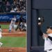Trent Grisham's defensive error and Camilo Doval's homer pitch were two clunkers that nearly sank the Yankees in tight 4-2 win over the rOyals in New York, Apr 16, 2026.