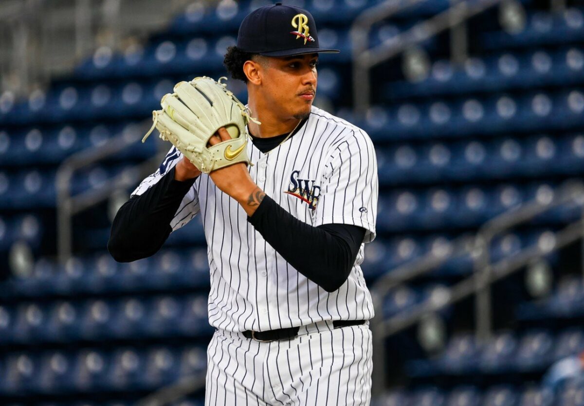 Yankees' pitching prospect Carlos Lagrange exceeded 102 mph pitching speed thrice in a game on April 11 and April 23, 2026.