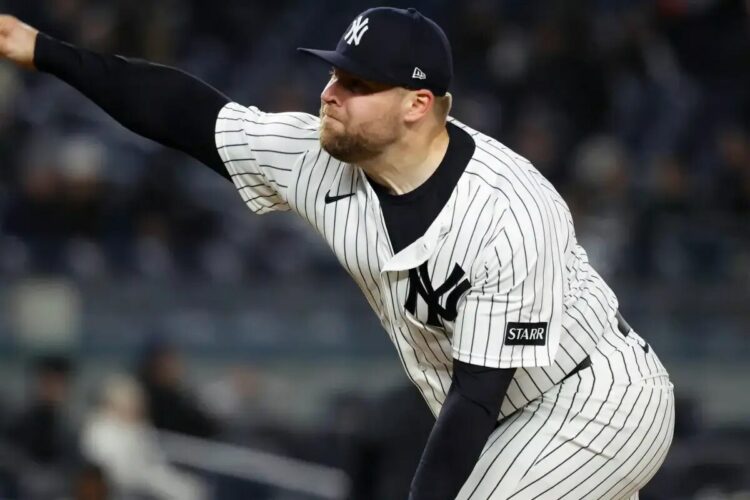 Yankees closer David Bednar took the loss on April 8, 2026.