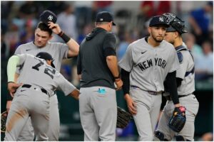 Rookie can’t hold, but veteran Yankees bats to blame in 3-0 loss to Rangers