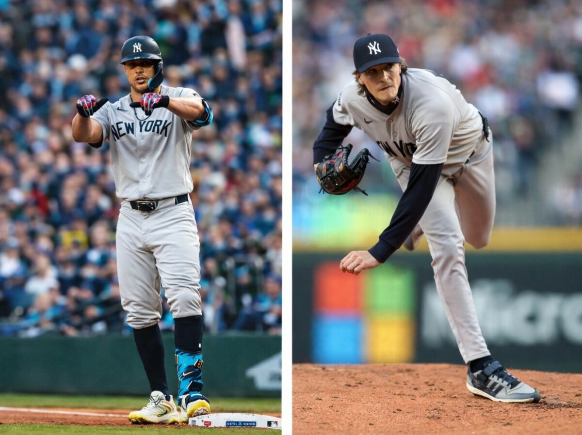 Two RBIs by Giancarlo Stanton, Max Fried's 7 scoreless inning help the Yankees beat the Mariners 5-0 in Seattle, March 31, 2026.