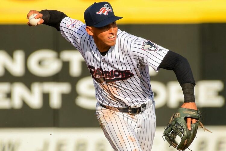 Yankees No. 1 prospect George Lombard Jr. was promoted to Double-A Somerset recently.