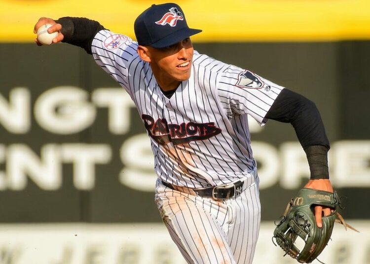 Yankees No. 1 prospect George Lombard Jr. was promoted to Double-A Somerset recently.