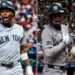 Jazz Chisholm Jr's raw emotions are on full show after his home run in the Yankees' 12-4 win over the Astros in Houston.