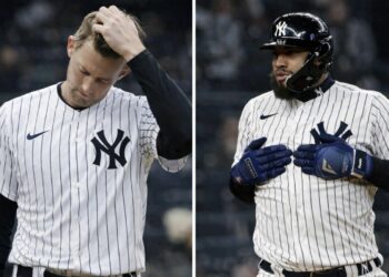 Yankees benched Ryan McMahon for Amed Rosario on Apr 7, 2026. He hit two clutch homers against the A's.