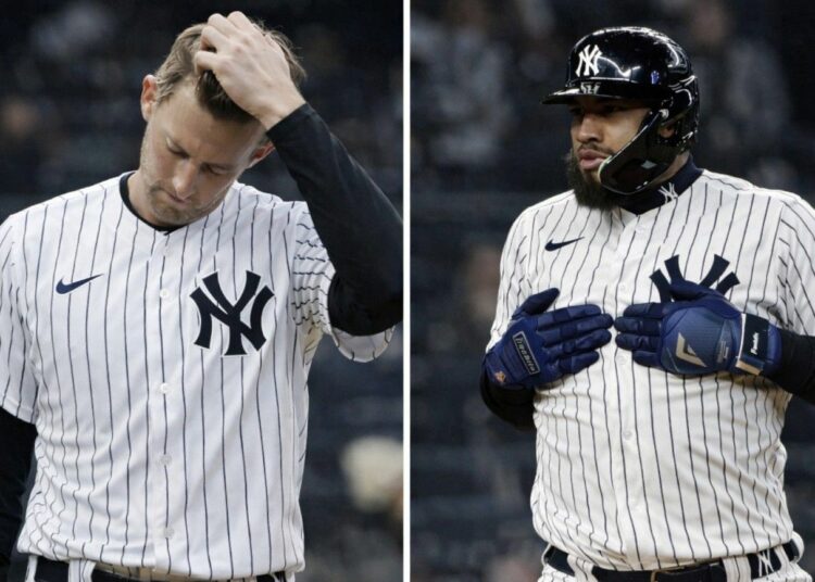 Yankees benched Ryan McMahon for Amed Rosario on Apr 7, 2026. He hit two clutch homers against the A's.