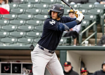 Yankees prospect Spencer Jones hit five RBIS in a Triple-A game on Apr. 10, 2026.