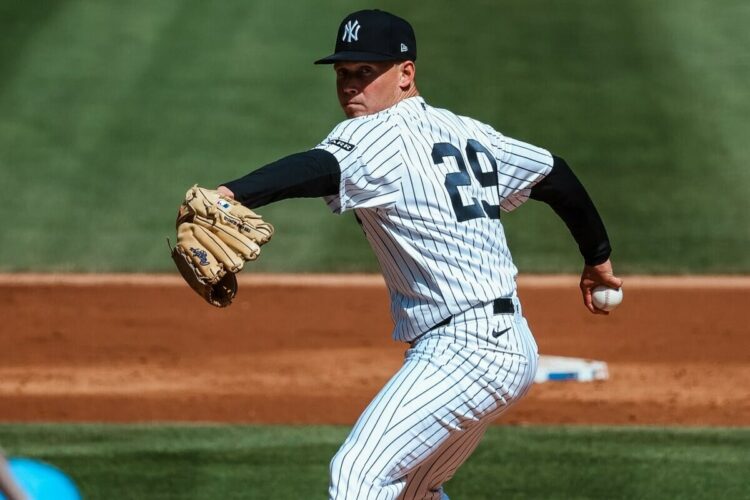 Will Warren delivers a career-high 11 Ks in the Yankees' 13-4 win over the Royal, Apr 18, 2024.