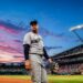 Captain Aaron Judge is at Kauffman Stadium during the Yankees' 7-0 win over the Royals, Kansas City, May 27, 2026.