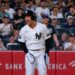 Anthony Volpe celebrates after stealing a run in the Yankees' 7-6 win over the Blue Jays, New York, May 18, 2025.