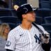 Anthony Volpe waits for an ABS decision during the Yankees 4-2