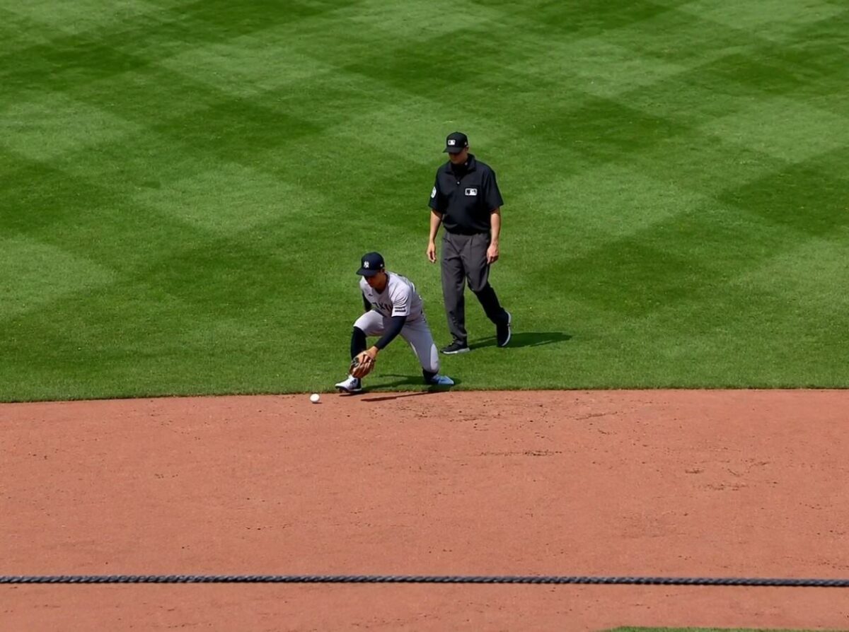 Anthony Volpe cometió un error en la derrota de los Yankees por 7-0 ante los Orioles el 13 de mayo de 2026 en Baltimore. dejando corredores en todas las esquinas en la derrota de los Yankees por 7-0 ante los Orioles el 13 de mayo de 2026 en Baltimore.