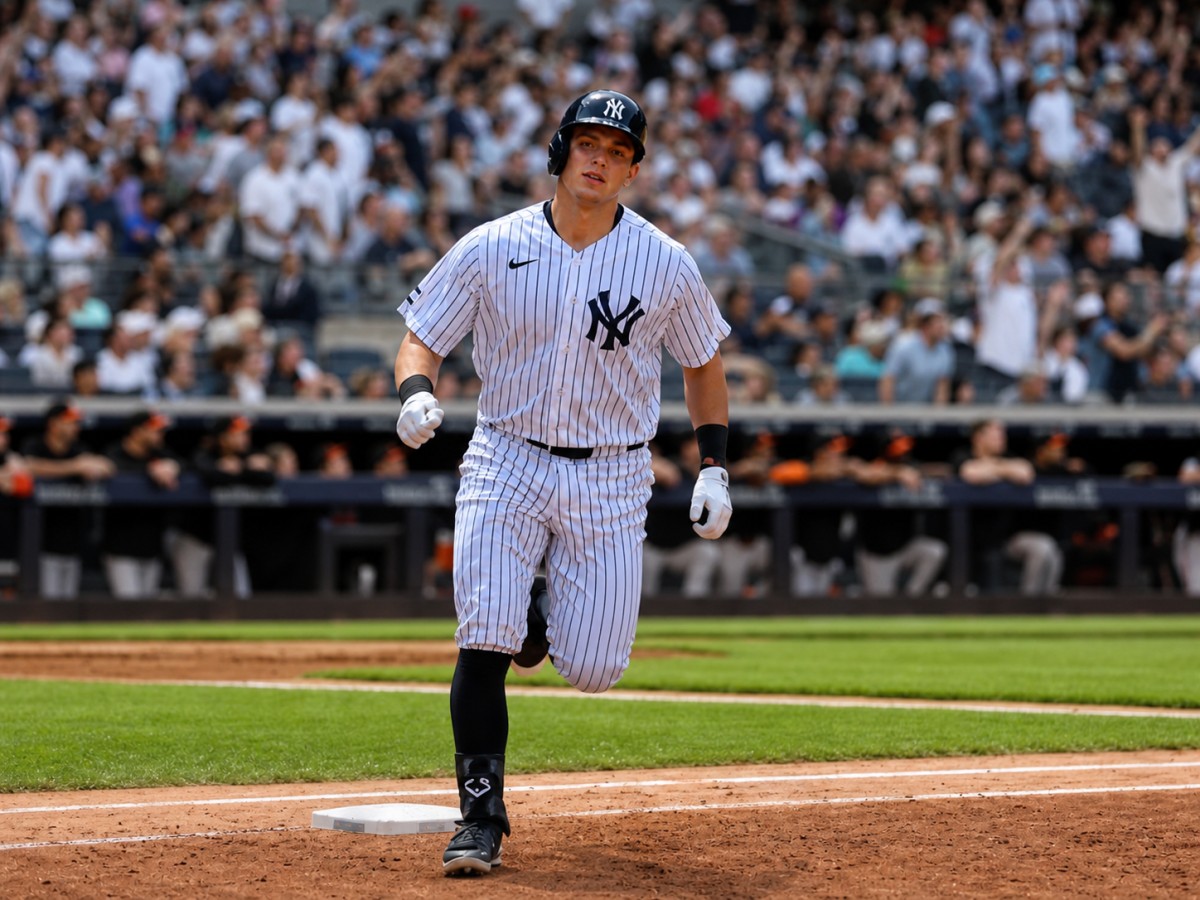 Ben Rice anotó un jonrón en la victoria de los Yankees por 11-3 sobre los Orioles, Nueva York, 3 de mayo de 2026.