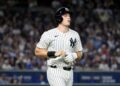 Ben Rice missed four consecutive Yankees games through May 7, 2026, due to hand injury.