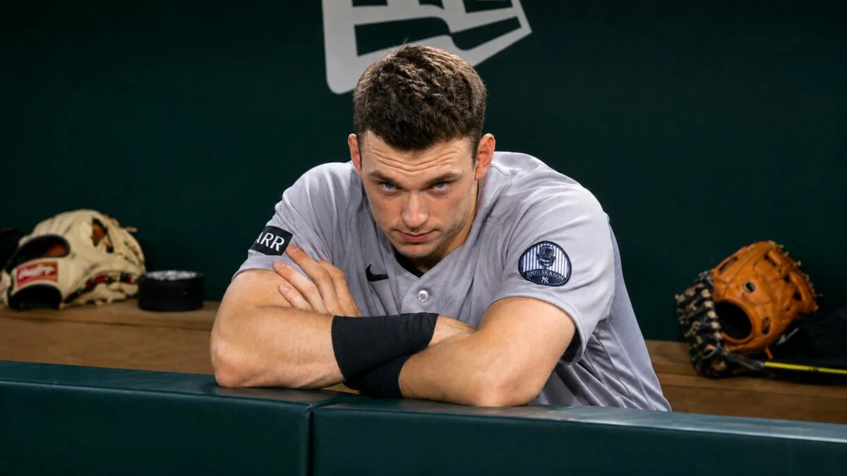 Ben Rice batea el 50º jonrón de su carrera en la derrota de los Yankees por 8-2 ante los A's en Sacramento, el 29 de mayo de 2026.