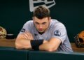 Ben Rice hits his 50th career home run in the Yankees' 8-2 rout of the A's in Sacramento, May 29, 2026.