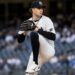 Cam Schlittler threw three 100+ mph strikes in the Yankees 12-1 win over the Orioles. May 4. 2026, New York.