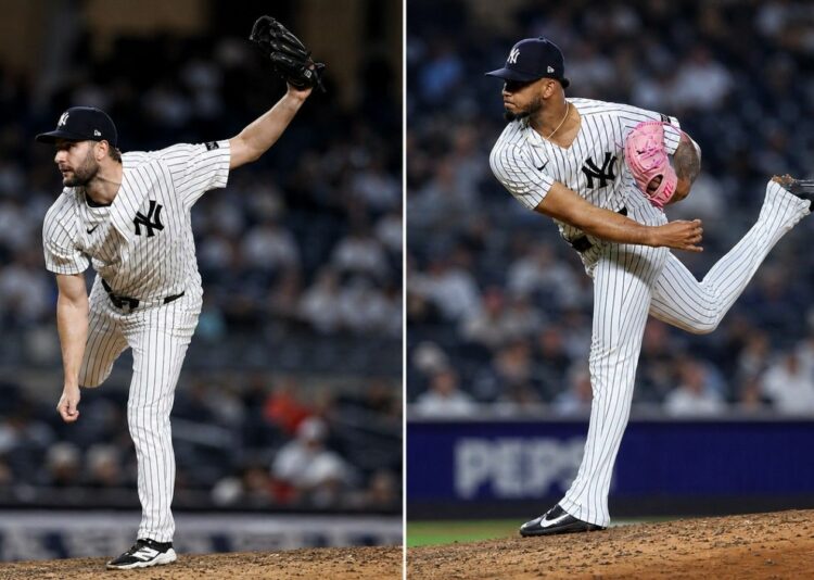 Jake Bird and Camilo Doval looked shaky but pitched the Yankees to 9-4 win over the Orioles. May 2. 2026, New York.