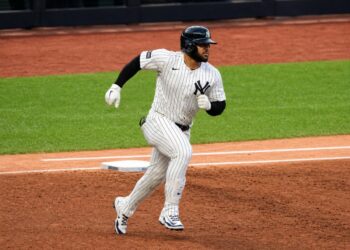 Jasson Dominguez homered in the Yankees' 11-3 win over the Orioles, New York, May 3, 2026.