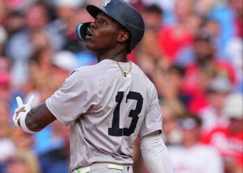 Jazz Chisholms caused six RISPs during the Yankees' 3-2 loss to Orioles, Baltimore, May 12, 2026.