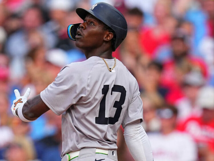 Jazz Chisholms caused six RISPs during the Yankees' 3-2 loss to Orioles, Baltimore, May 12, 2026.