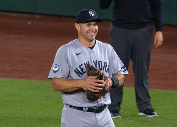 Paul Goldschmidt hit a three-run first-inning home run in the Yankees' 8-2 rout of the A's in Sacramento, May 29, 2026.
