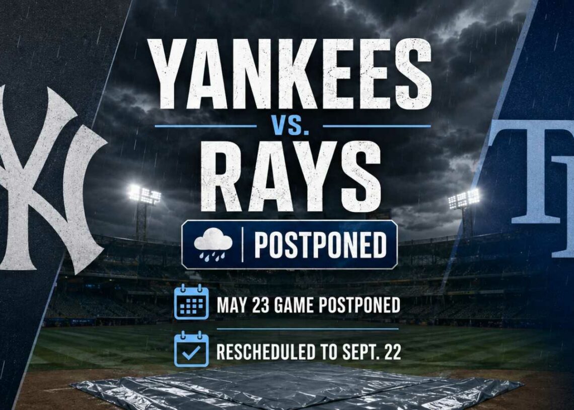 Yankees Game Postponed Today