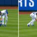 A replay overturned a catch by Royals' RF Jac Caglianone off Ben Rice in the Yankees 15-1 win, Kansas City, May 26, 2026.