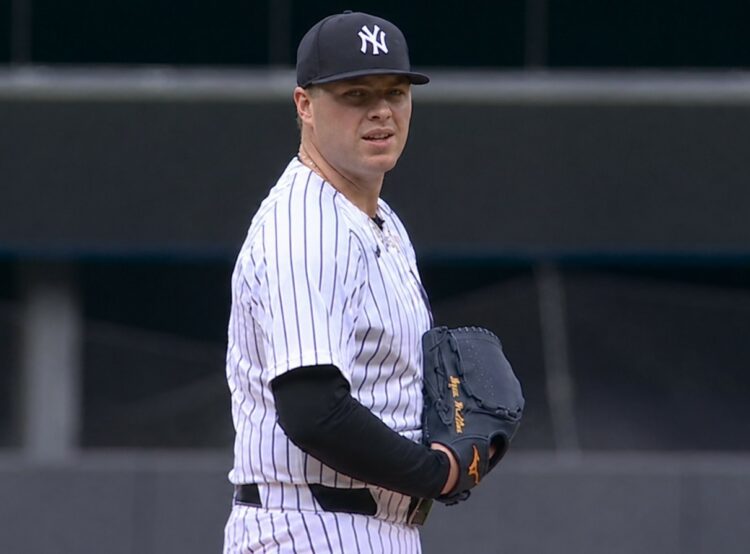 Ryan Weathers pitched five innings with five Ks and 1 ER as the Yankees beat the Orioles 9-4. May 2. 2026, New York.