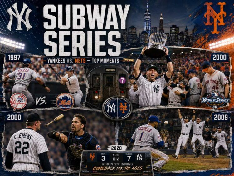 From the 2000 World Series to Juan Soto's Mets signing, here are the nine most memorable moments in the Yankees-Mets Subway Series rivalry, ranked.