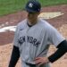 Tim Hill reacts after the Yankees lost 4-3 to the Brewers on May 9, 2026, Milwaukee.