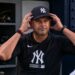 Manager Aaron Boone reacts to a baserunning lapse during the Yankees' 5-1 loss to the White Sox in New York, June 18, 2026.