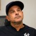 Aaron Boone talks to YES network after the Yankees' 5-4 loss to the Red Sox, Boston, Jun 28, 2026.